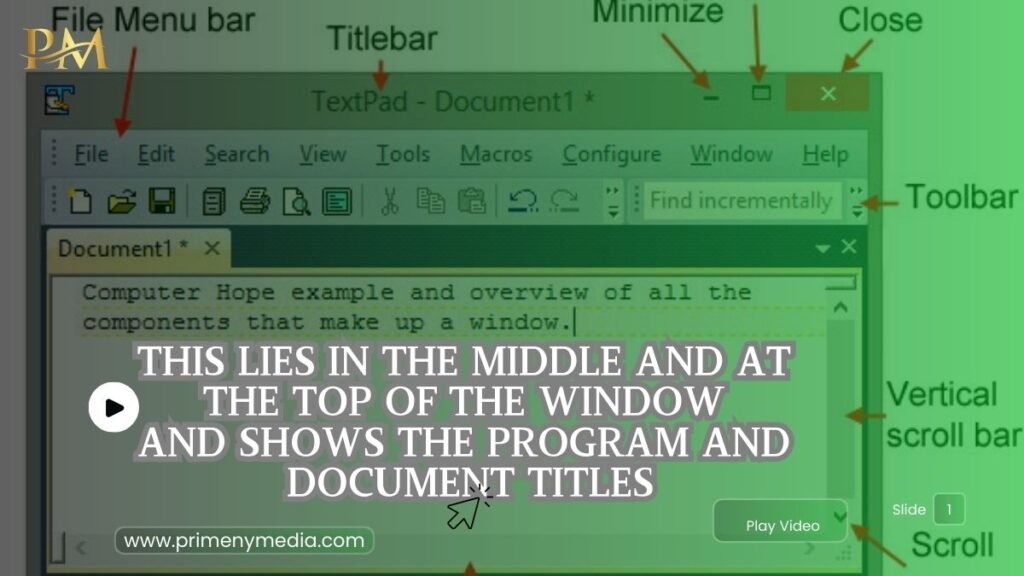 Understanding This lies in the Middle and at the Top of the Window and Shows the program and Document Titles: Comprehensive Guide This lies in the Middle and at the Top of the Window and shows the Program and Document Titles